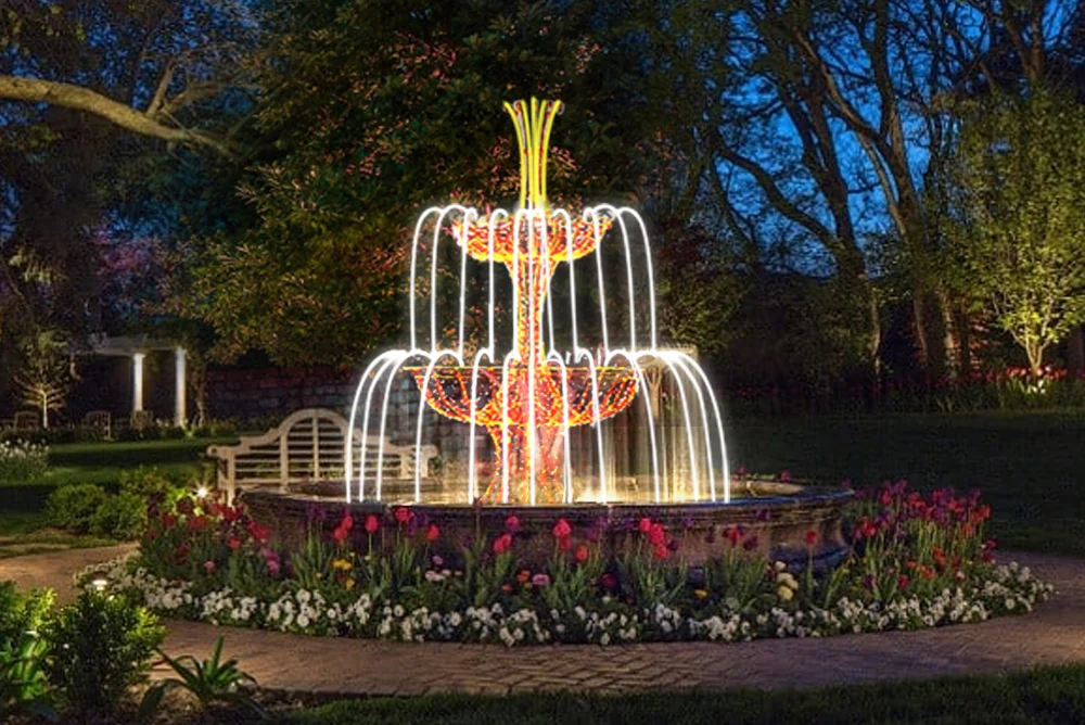 Dubai Garden Glow — photograph 4