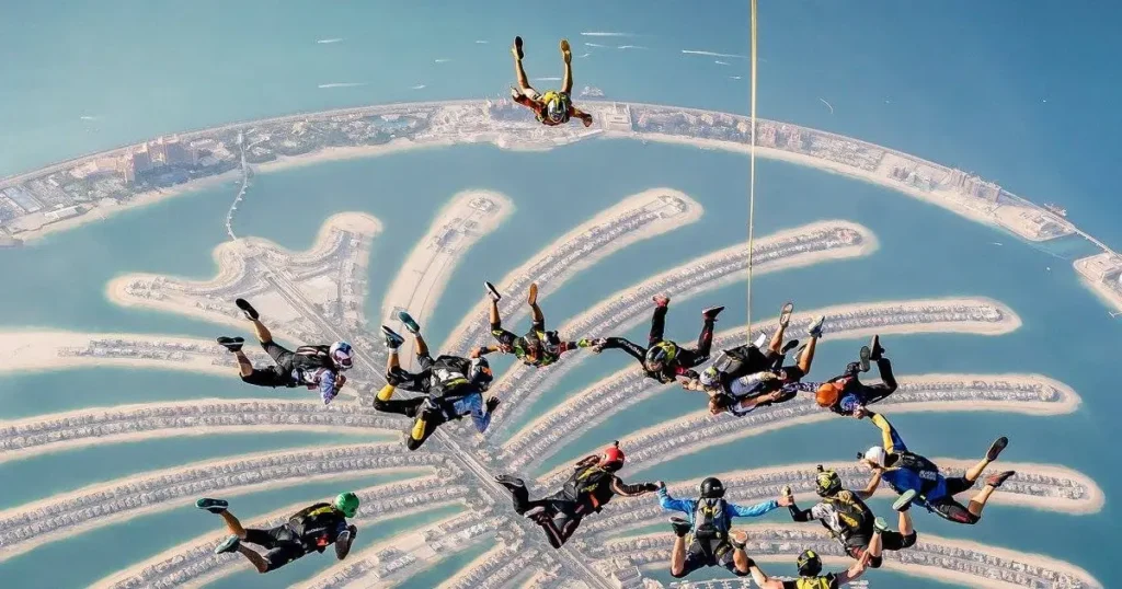 Skydiving Dubai