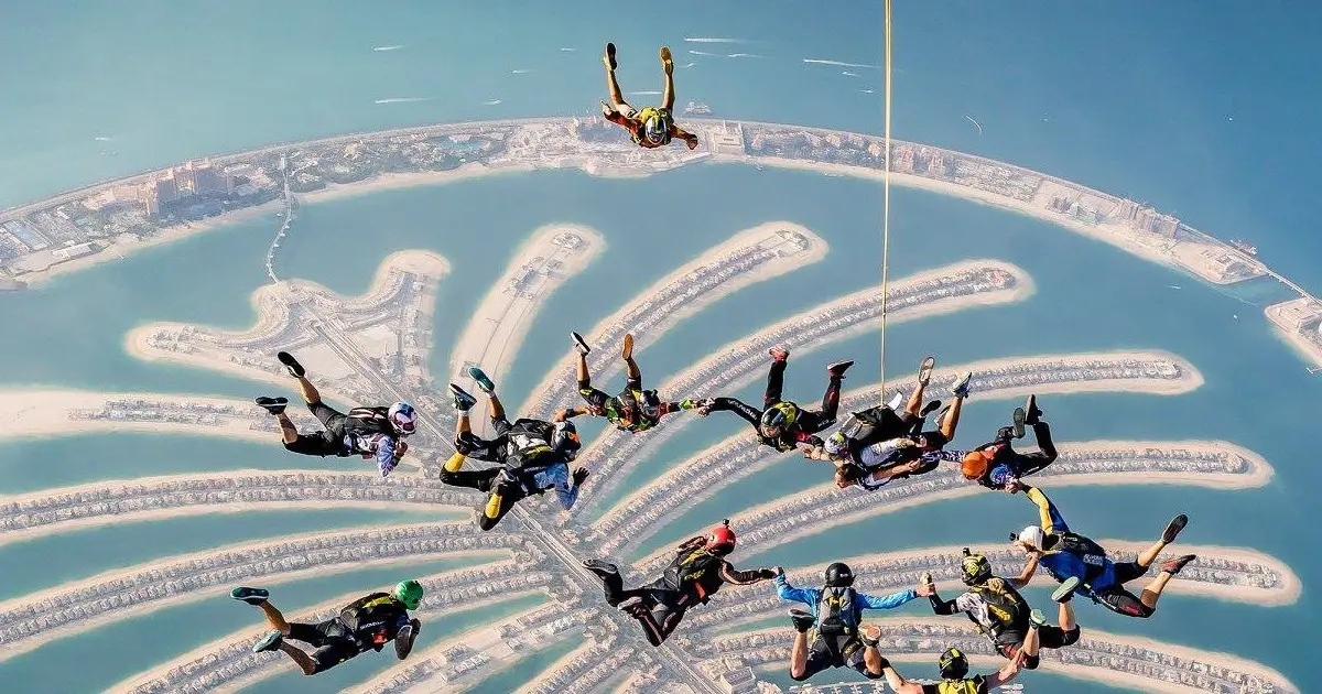 Skydiving Dubai