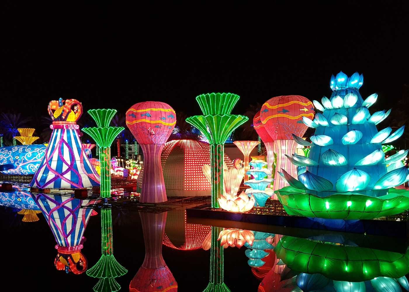 Dubai Garden Glow — photograph 2