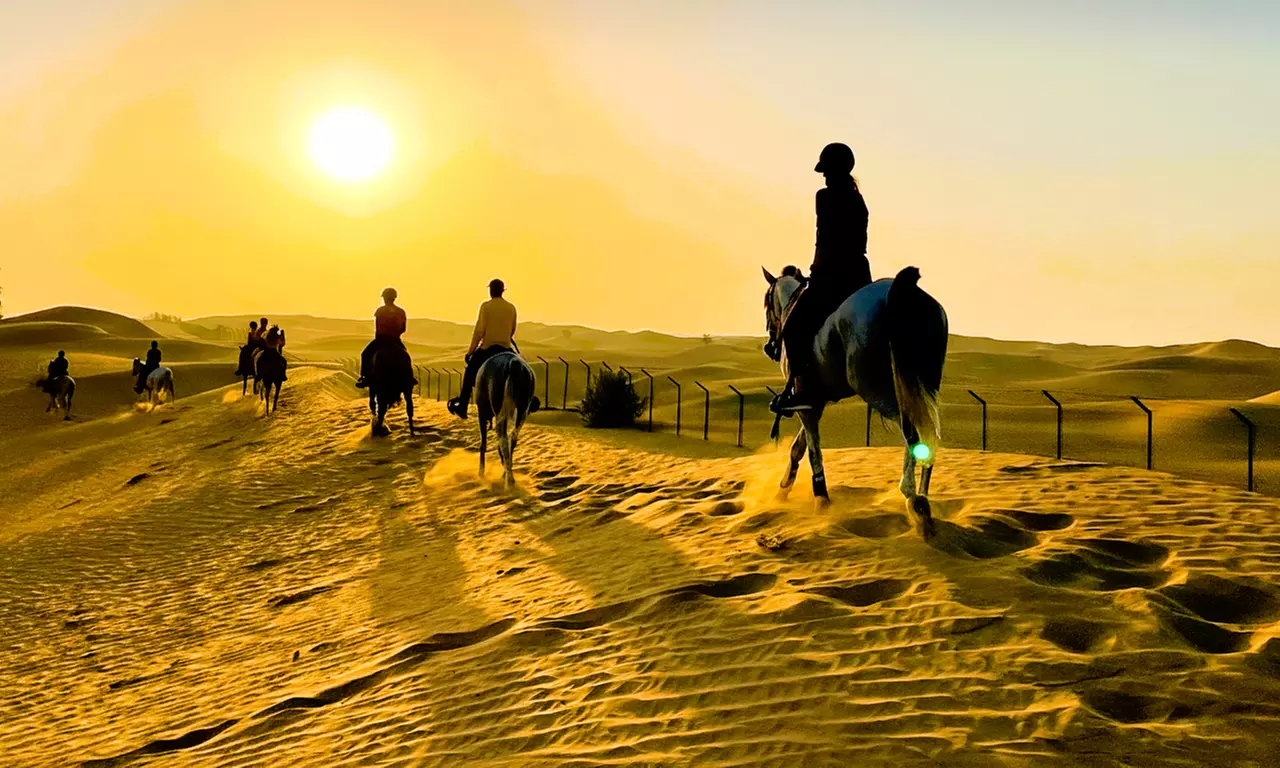 Horse Riding Desert — photograph 3