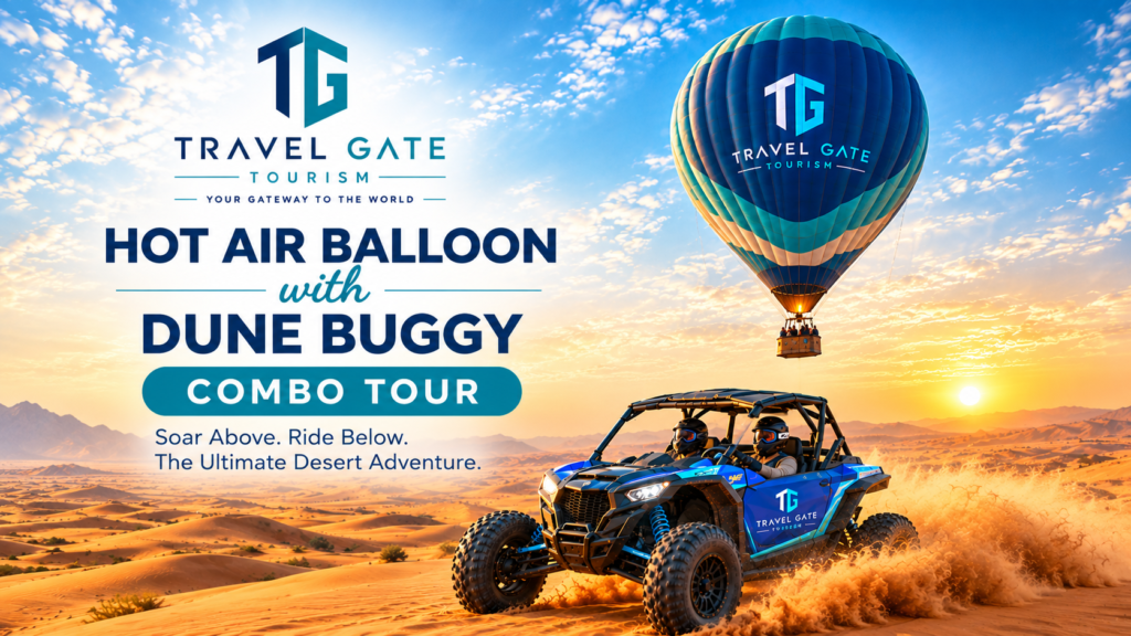 Hot Air Balloon with Dune Buggy Combo Tour