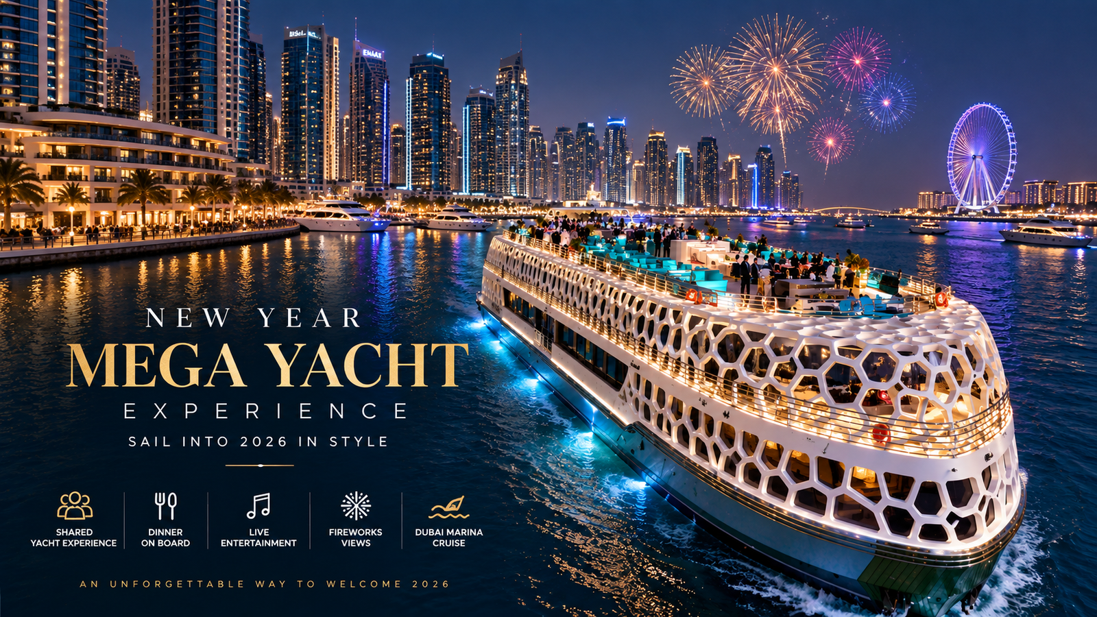 New Year Mega Yacht Party