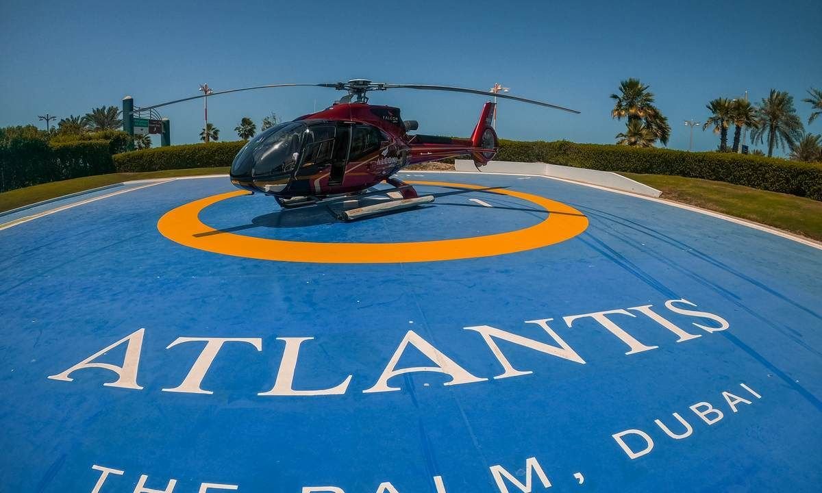 Helicopter Tours Dubai from Falcon-Private