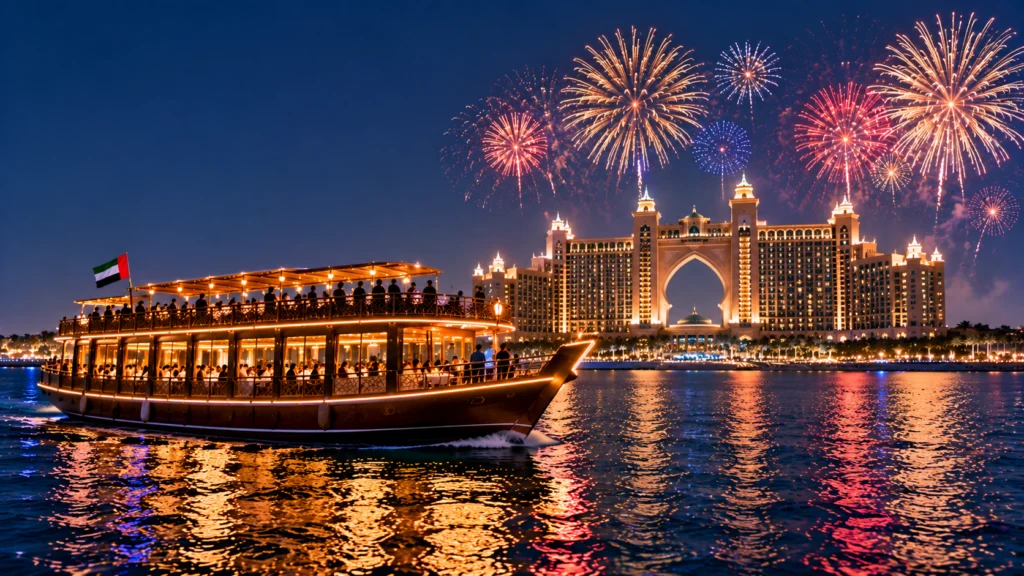 Atlantis Fireworks New Year Cruise