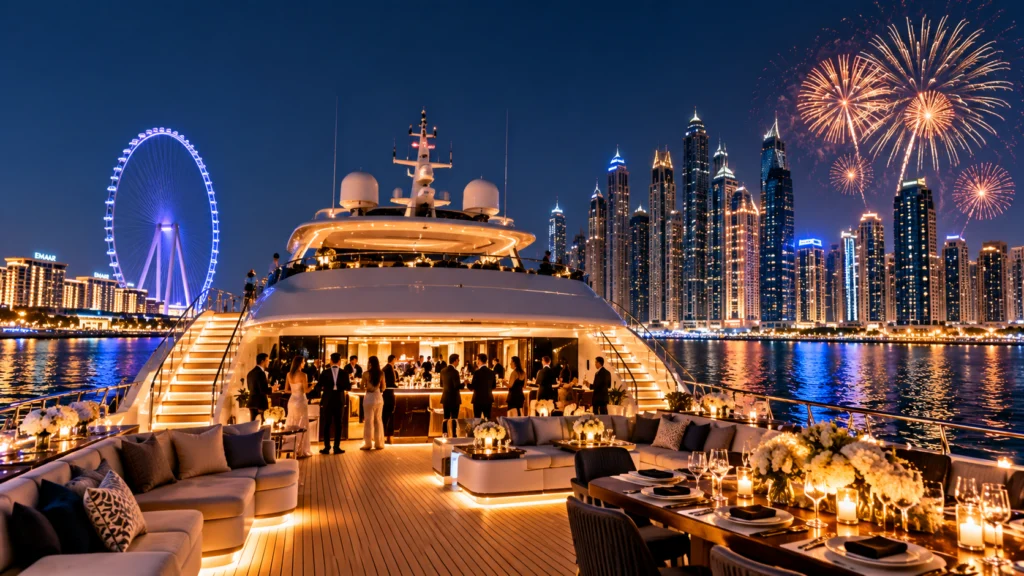 Luxury Shared Yacht New Year Party
